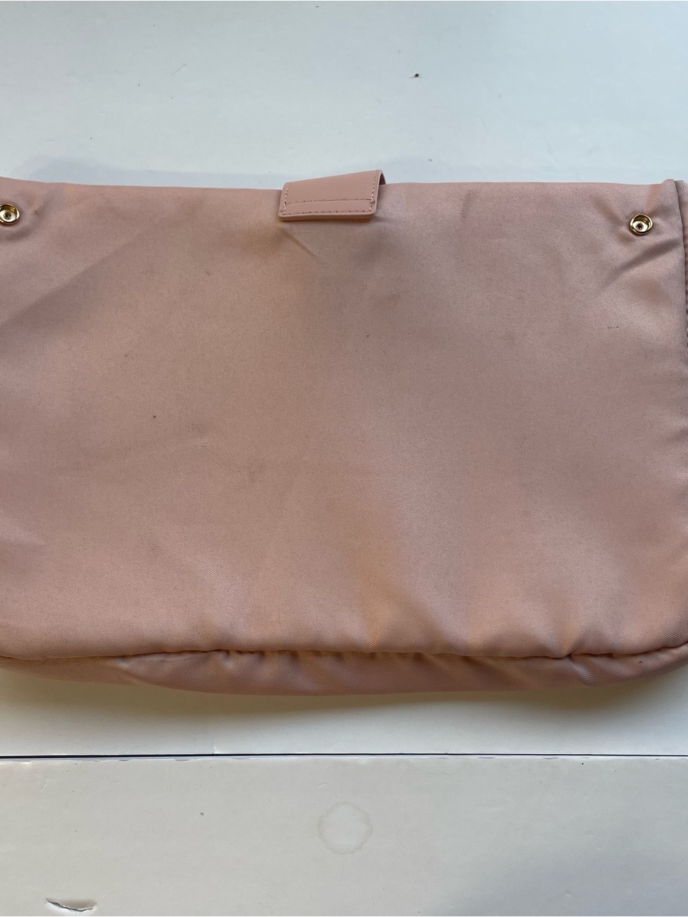 ⁠Poppy & Peonies Go-Getter Tote Bag Blush Pink Vegan Leather Travel - Picture 14 of 16